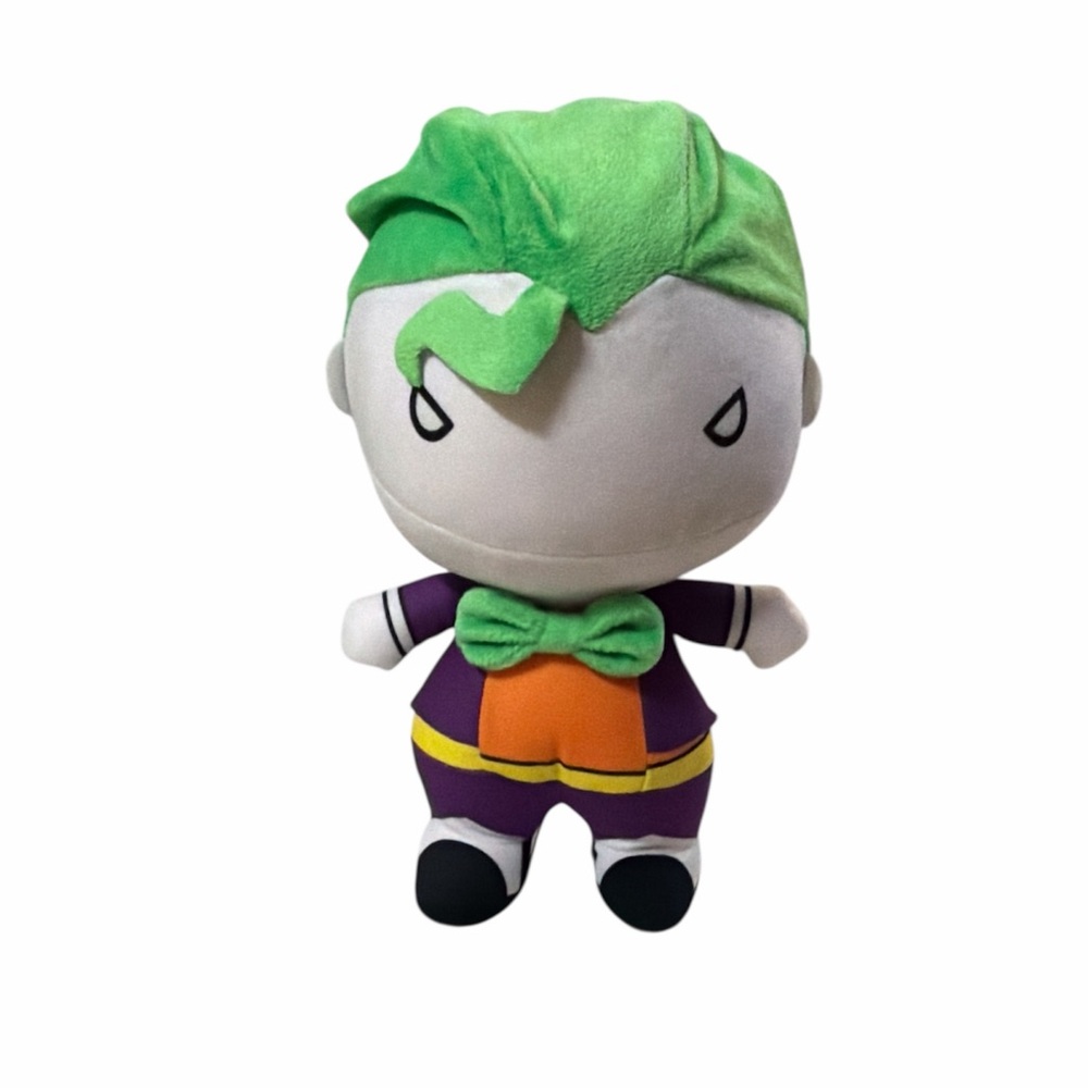 DC Chibi Collection The Joker Plush Toy Factory Batman Villain Stuffed Animal 9”